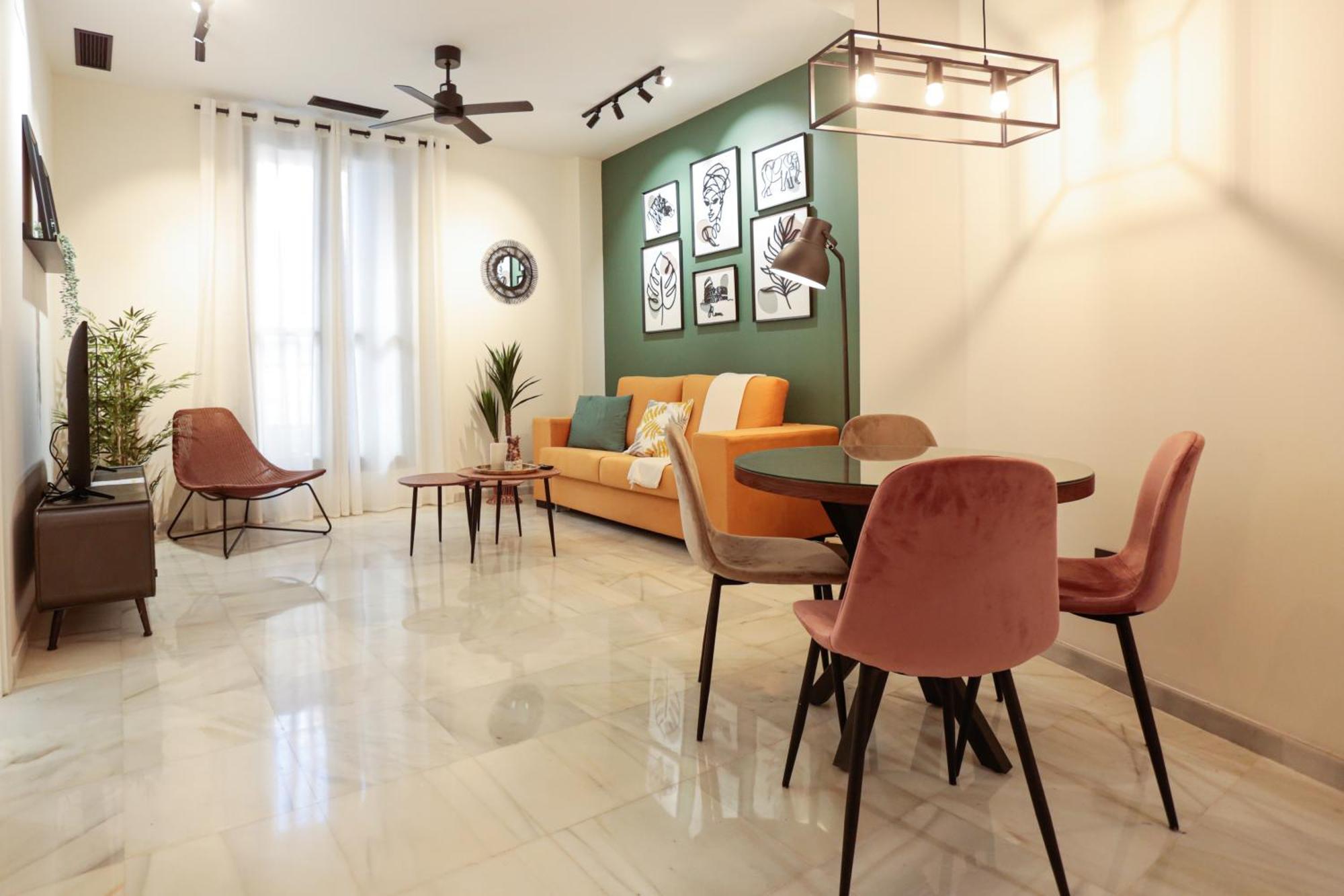 Monkeys Apartments Cervantes Севилья Экстерьер фото